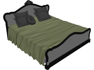 Bed 3D Model preview