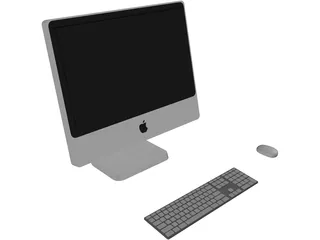 Apple iMac 3D Model preview
