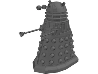 Dalek 3D Model preview