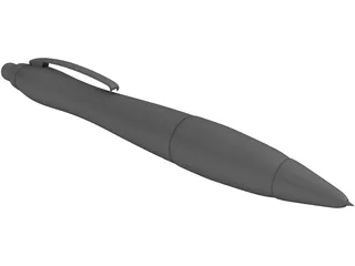 Pen Cross 3D Model preview