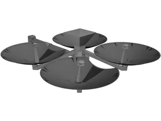 Antenna High Gain 3D Model preview