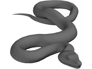 Snake 3D Model preview