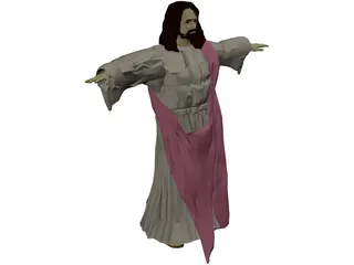 Jesus Christ 3D Model preview