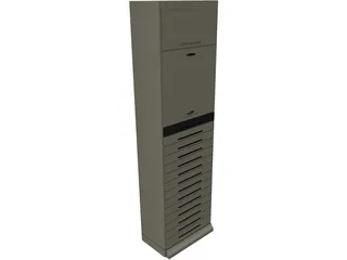Samsung Powerful 7100 Aircon 3D Model preview