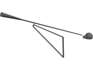 Ceiling Lamp 3D Model preview