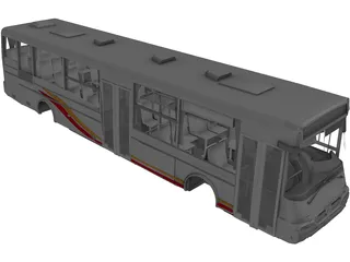 Credo EN 12 Bus Body 3D Model preview