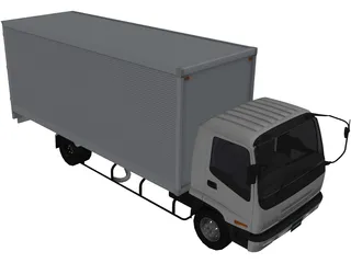 Isuzu Forward 3D Model preview