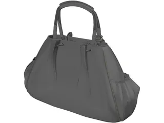 Armani Hand Bag 3D Model preview