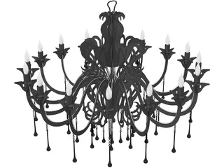 Ceiling Light 3D Model preview