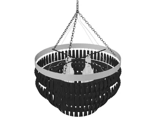 Ceiling Light 3D Model preview