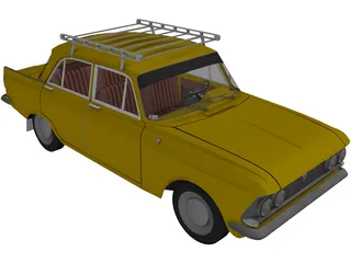 AZLK 408 3D Model preview