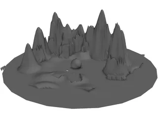 City of Timelords 3D Model preview