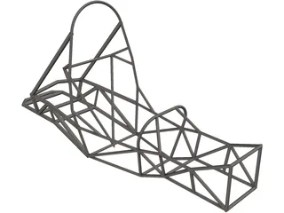 Chassis Estrutura FT-05 3D Model preview