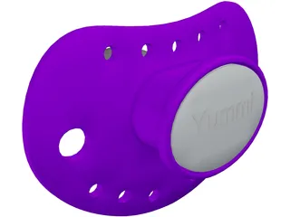 Pacifier 3D Model preview