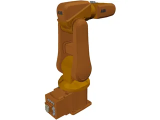 ABB IRB 120 3D Model preview