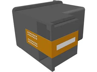 Cartridge 3D Model preview