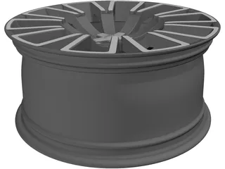 Wheel Audi 3D Model preview