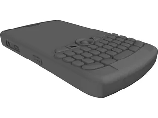 Blackberry Curve 8350i 3D Model preview
