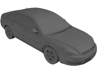 Chevrolet Impala (2009) 3D Model preview