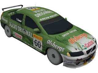Volvo S60 Rally (2003) 3D Model preview