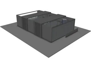 Modern House 3D Model preview
