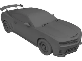 Chevrolet Camaro SS 3D Model preview