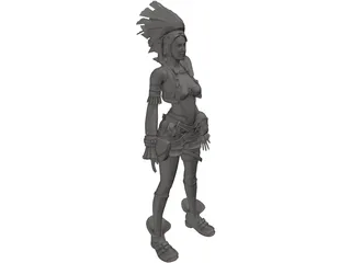 Woman 3D Model preview