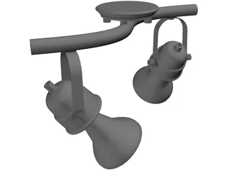 Lampadas 3D Model preview