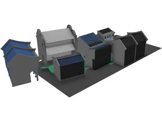 Old Town 3D Model preview