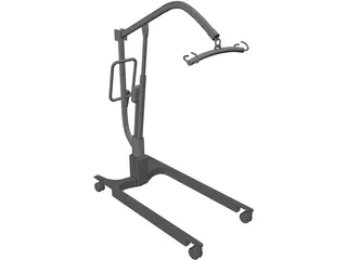 Patient Body Lift 3D Model preview