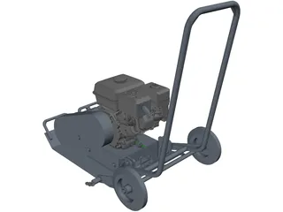 Vibrating Plate 3D Model preview