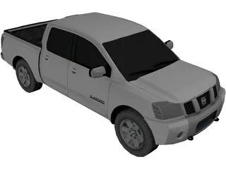 Nissan Titan (2004) 3D Model preview