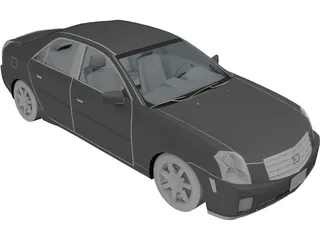 Cadillac CTS 3D Model preview