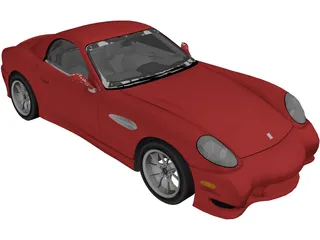 Panoz Esperante 3D Model preview