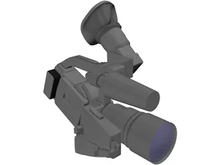 Canon XL1 Camcorder 3D Model preview