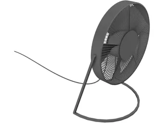 Fan 3D Model preview