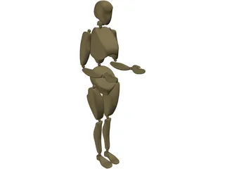 Mannequin 3D Model preview