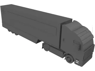 Iveco Stralis 3D Model preview