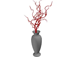 Vase 3D Model preview