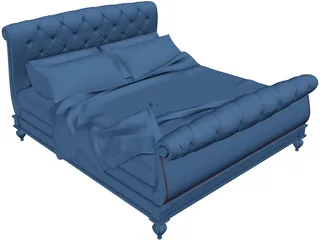 Bed 3D Model preview