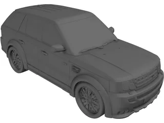 Range Rover Sport HAMANN 3D Model preview