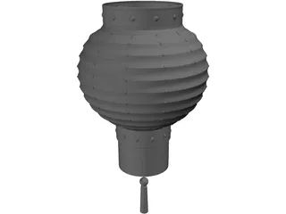 Chinese Lantern 3D Model preview