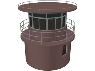 Lighthouse Small 3D Model preview