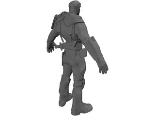Roland 3D Model preview