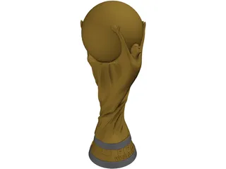 FIFA World Cup Trophy 3D Model preview