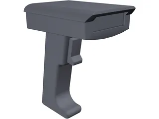 Barcode Scanner 3D Model preview