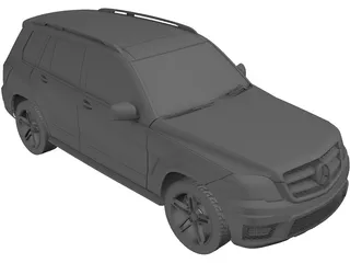 Mercedes-Benz GLK 220 CDI 4MATIC BlueEFFICIENCY 3D Model preview