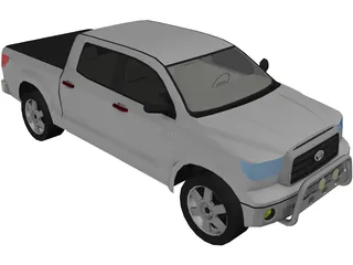 Toyota Hilux SRV 3D Model preview