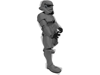 Star Wars Stormtrooper 3D Model preview