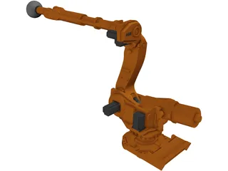 ABB 6650 Robot 3D Model preview